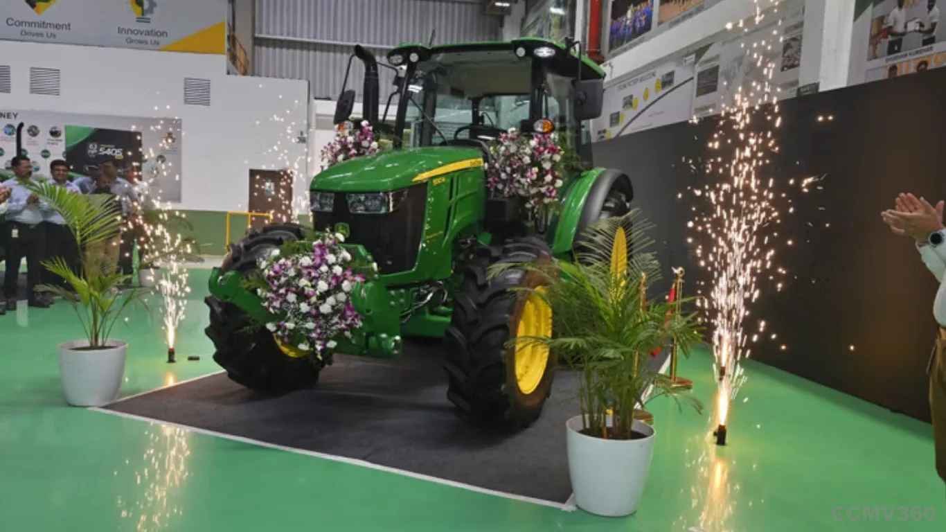 John Deere Ne Lounch Kiya 130 HP Ka Tractor जॉन डियर ने भारत में लॉन्च किया पहला 130 HP का दमदार ट्रैक्टर, कीमत करीब 65 लाख रुपये