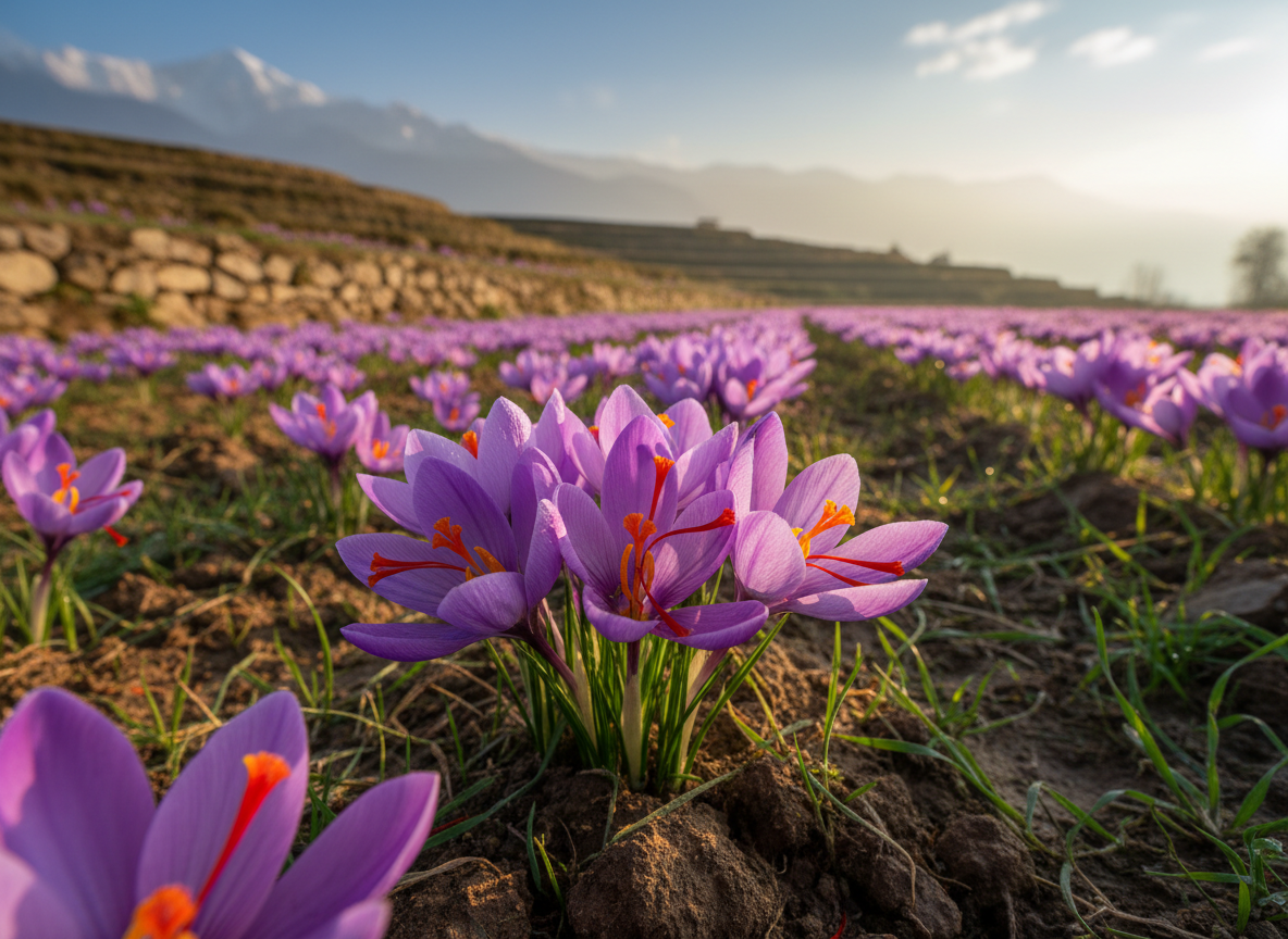 Kesar Ki Kheti Kab Or Kese Kare केसर की खेती कब और कैसे करें