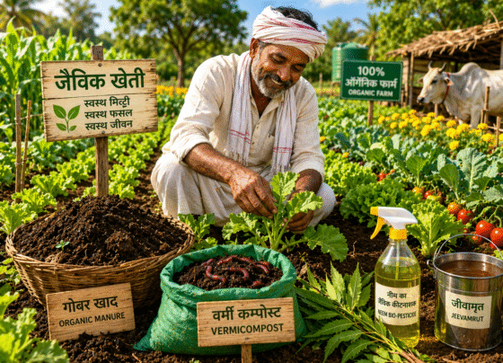 Jaivik Kheti Kese Hoti He