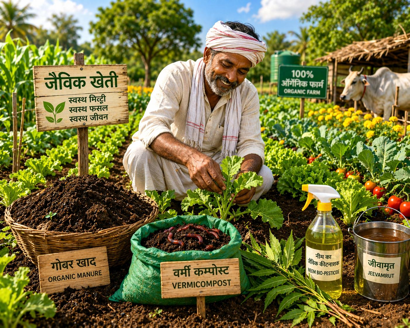 जैविक खेती कैसे करे Jaivik Kheti Kese Hoti He