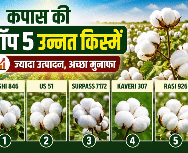 Kapas Ki Kheti Ke Liye Top 5 Variety