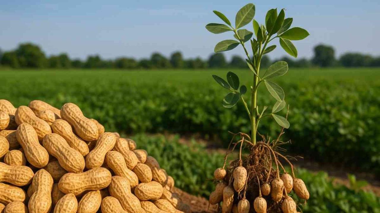 Mungfali Ki Kheti Se Jyada Munafa  बढ़ा मूंगफली का क्रेज ,बाजार की मांग और अच्छे दाम के कारण  किसान छोड़ रहे कपास की खेती