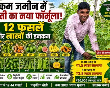 Girja Shanker Maurya natural farming success story
