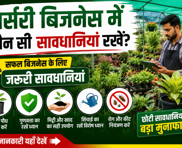 Nursary Business Me Konsi savdhiya Rkhe