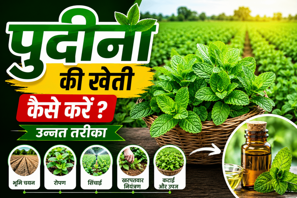 Pudina ki Kheti Kaise kare