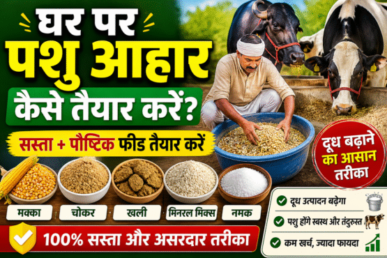 Ghar Par Pashu Aahar Kaise Taiyar kare