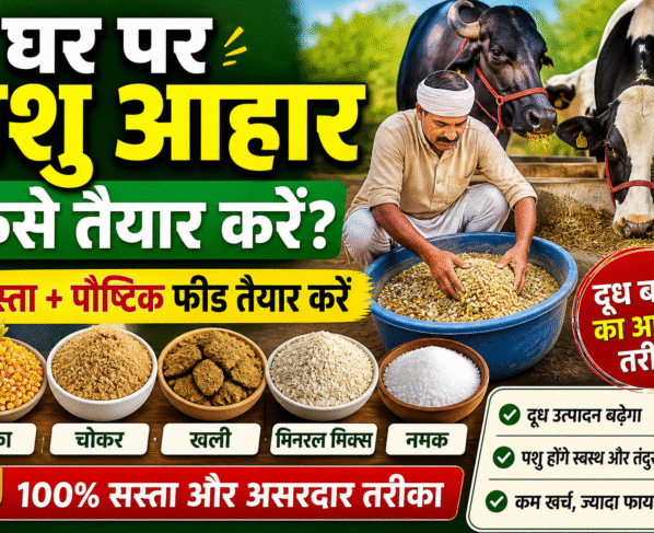 Ghar Par Pashu Aahar Kaise Taiyar kare