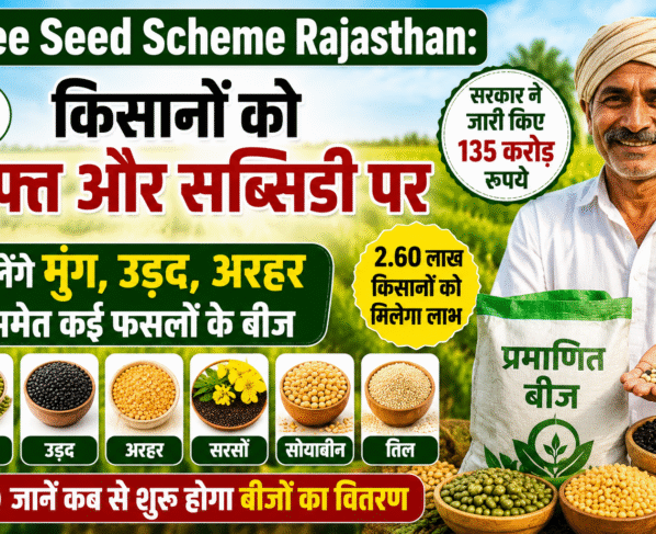 Free Seed Scheme Rajasthan
