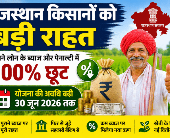 Rajasthan Farmers Interest Waiver Scheme 2026