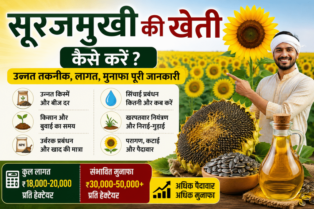 Surajmukhi Ki Kheti Kese Kare
