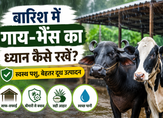 Barish Me Gaay Bhains Ka Dhyan Kaise Rakhen