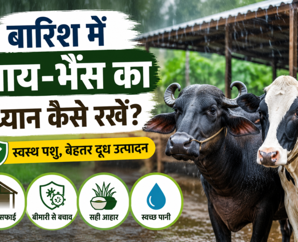 Barish Me Gaay Bhains Ka Dhyan Kaise Rakhen