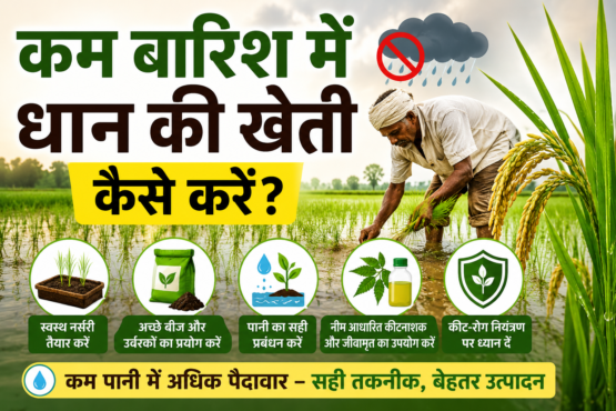 Kam Barish Me Dhan Ki Kheti Kaise Kare