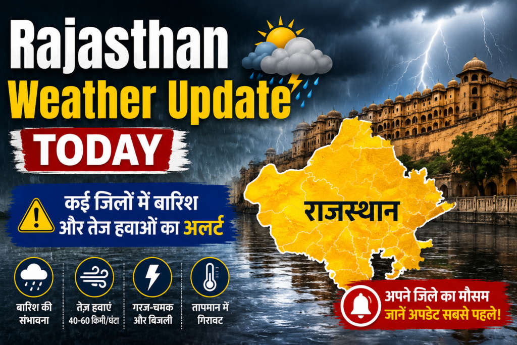 Rajasthan Weather Update Today