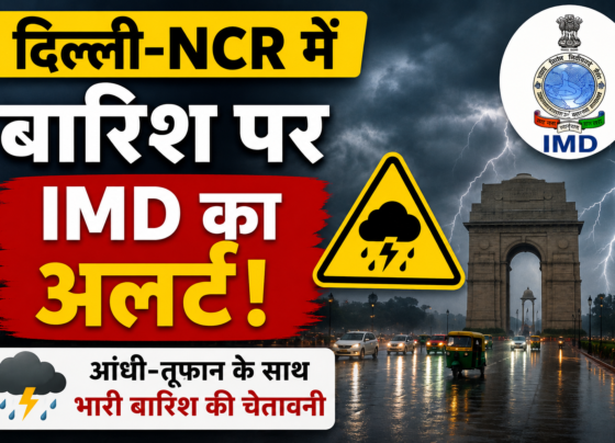 Delhi NCR Rain Alert 2026