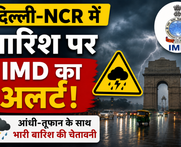 Delhi NCR Rain Alert 2026