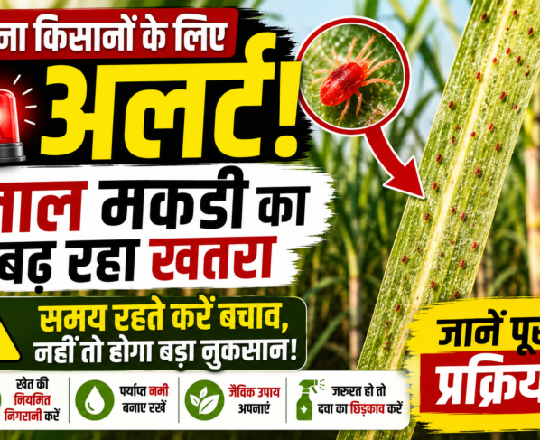 Ganna Mein Lal Makdi Ko Control Kaise Kare