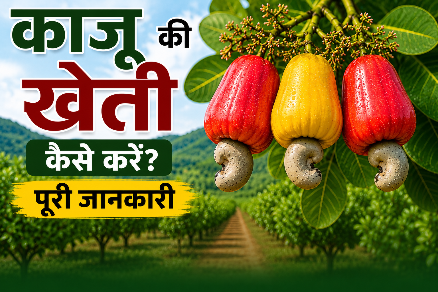 Kaju Ki Kheti Kaise Kare: काजू की खेती से कमाएं लाखों का मुनाफा, जानिए पूरी जानकारी