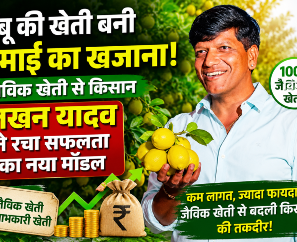 Lakhan Yadav Lemon Farming Success Story in MP