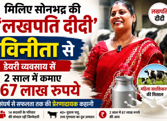 Lakhpati Didi Vinita Dairy Farming Success Story in UP