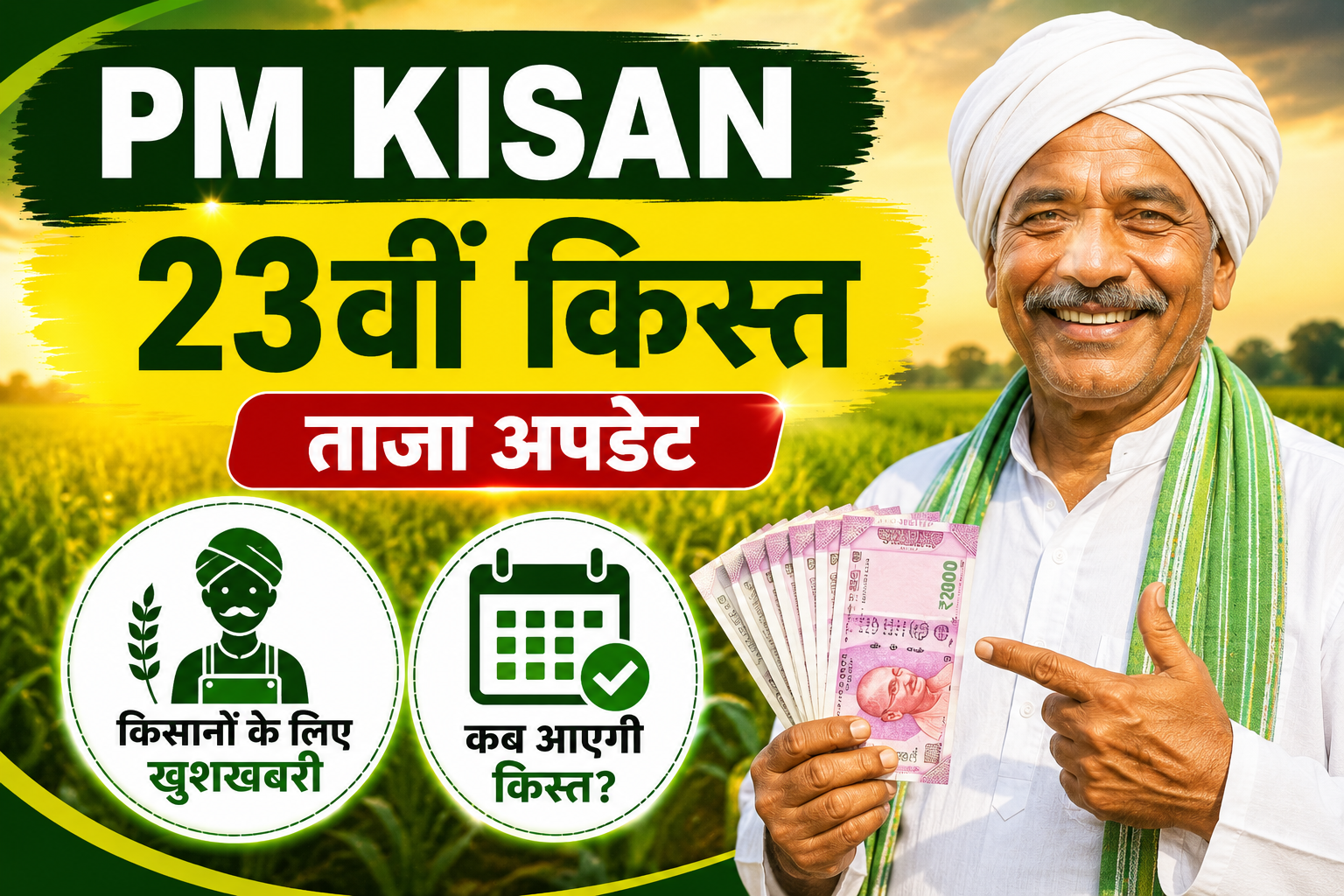 PM Kisan Yojana 23rd Installment Latest Update: क्या 23वीं किस्त 18 जून को आएगी? जानिए किसानों के लिए ताजा अपडेट
