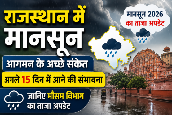 Rajasthan Monsoon Update 2026