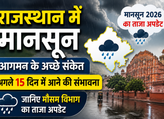 Rajasthan Monsoon Update 2026