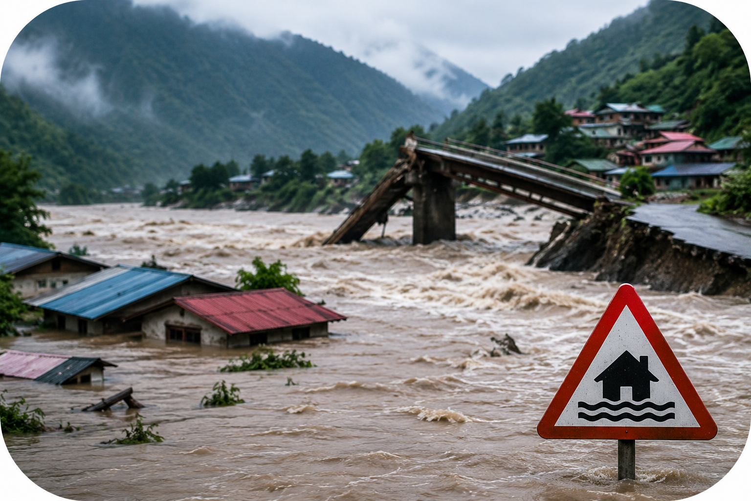 Arunachal Flood Crisis: 425 गांव बाढ़ में डूबे, 541 हेक्टेयर फसल बर्बाद, 97 हजार लोग प्रभावित