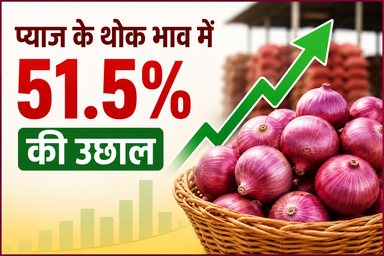 मंडियों में प्याज का औसत भाव पहुंचा 2,013 रुपये प्रति क्विंटल Bharat Mein Pyaj Ke Thok Bhav Mein 51.5 Percent Ki Badhotri