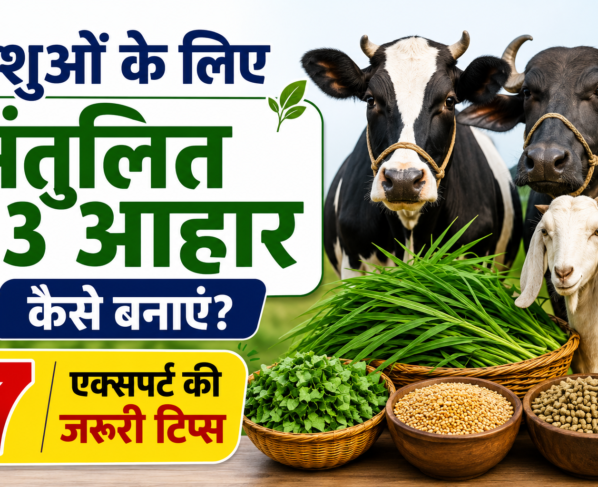 Pashuon Ke Liye Santulit Aahar Kaise Banaye
