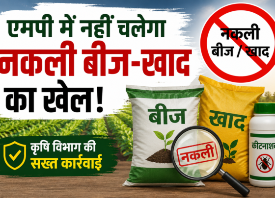 MP Nakli Beej Khad Par Sakht Karwai