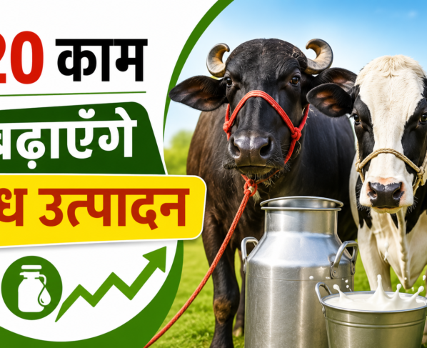 Gay Bhains Ka Doodh Utpadan Kaise Badhaye