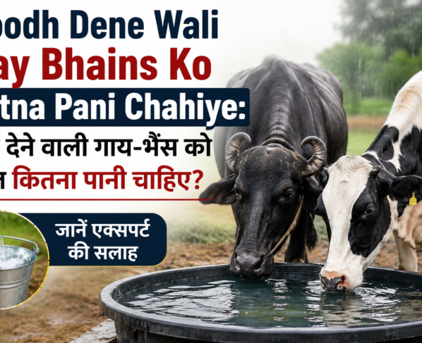 Doodh Dene Wali Gay Bhains Ko Kitna Pani Chahiye?
