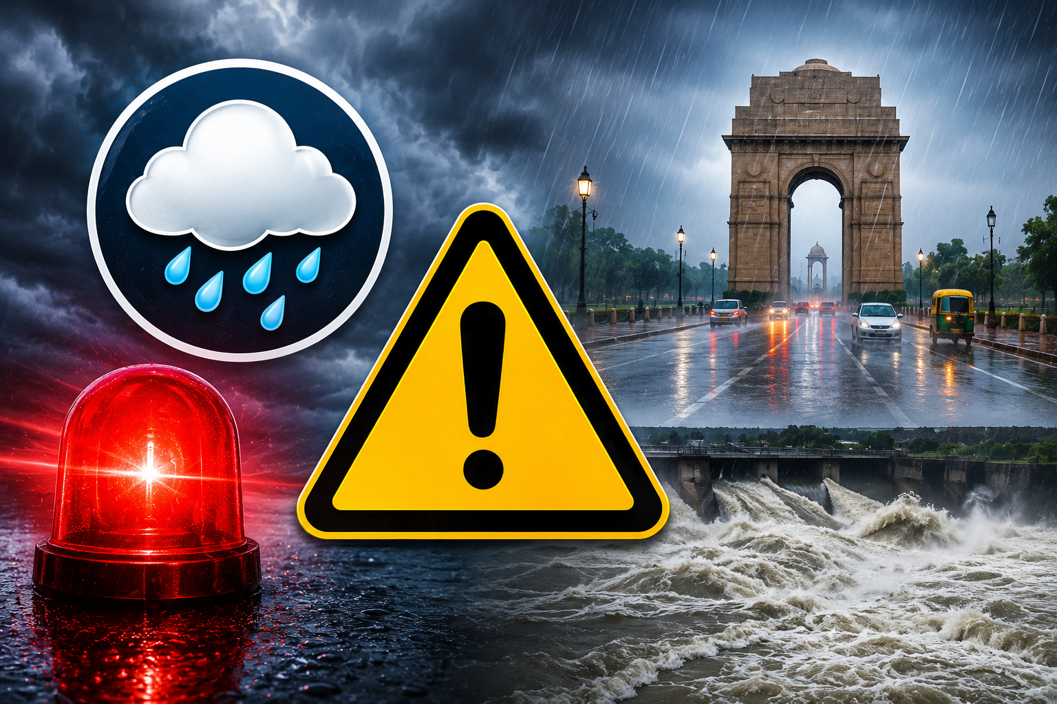Weather Update Today: दिल्ली से गुजरात तक बारिश का अलर्ट, जानें यूपी, बिहार और राजस्थान का मौसम हाल