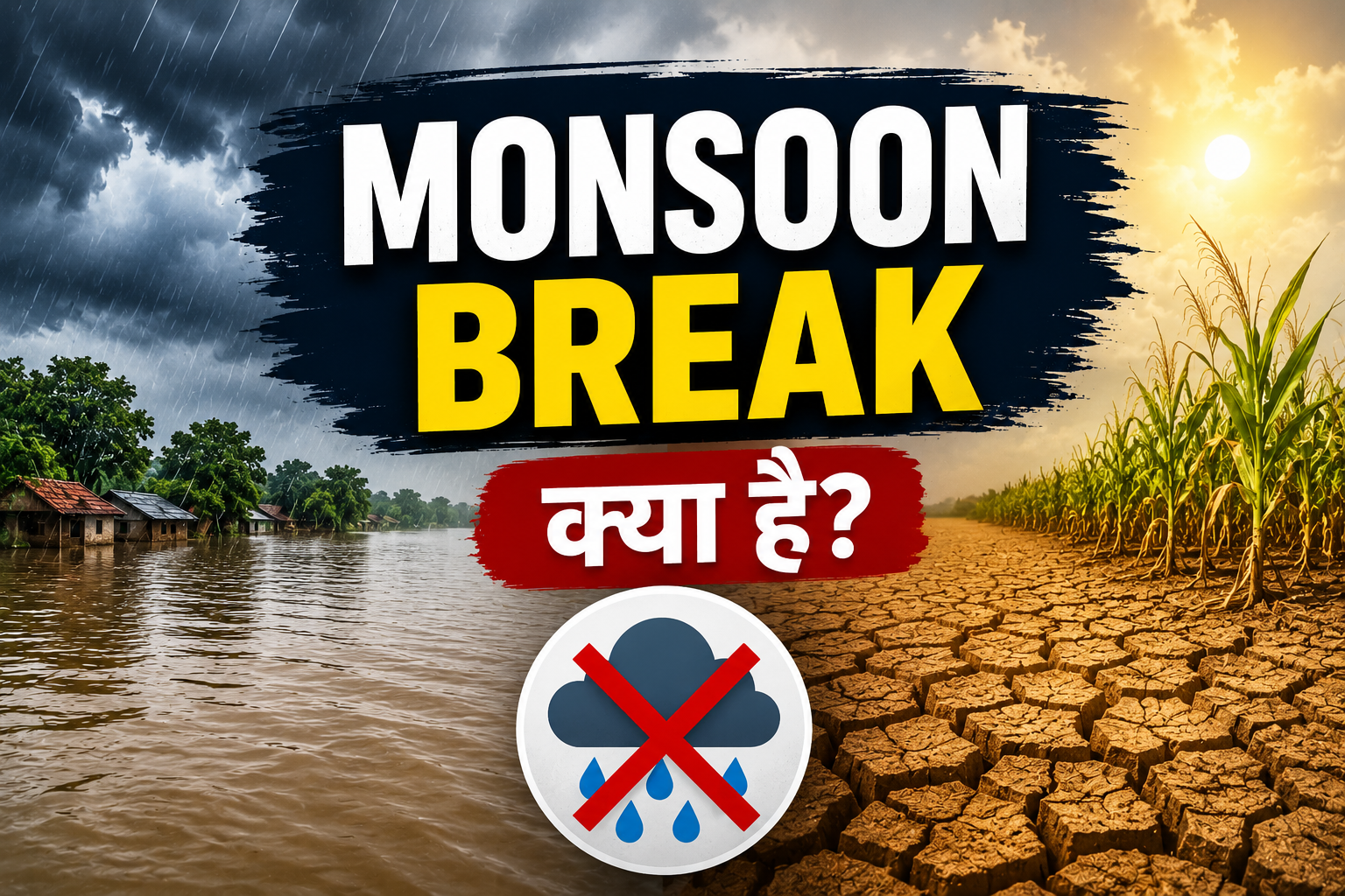 Monsoon Break क्या है? क्यों अचानक थम गई बारिश, जानिए खेती और मौसम पर कितना पड़ेगा असर