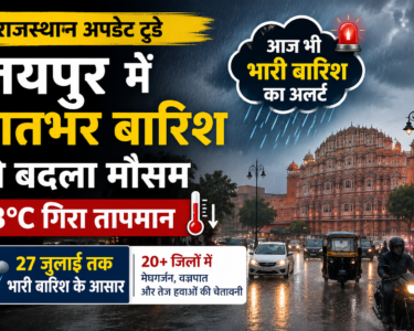 Rajasthan Update Today