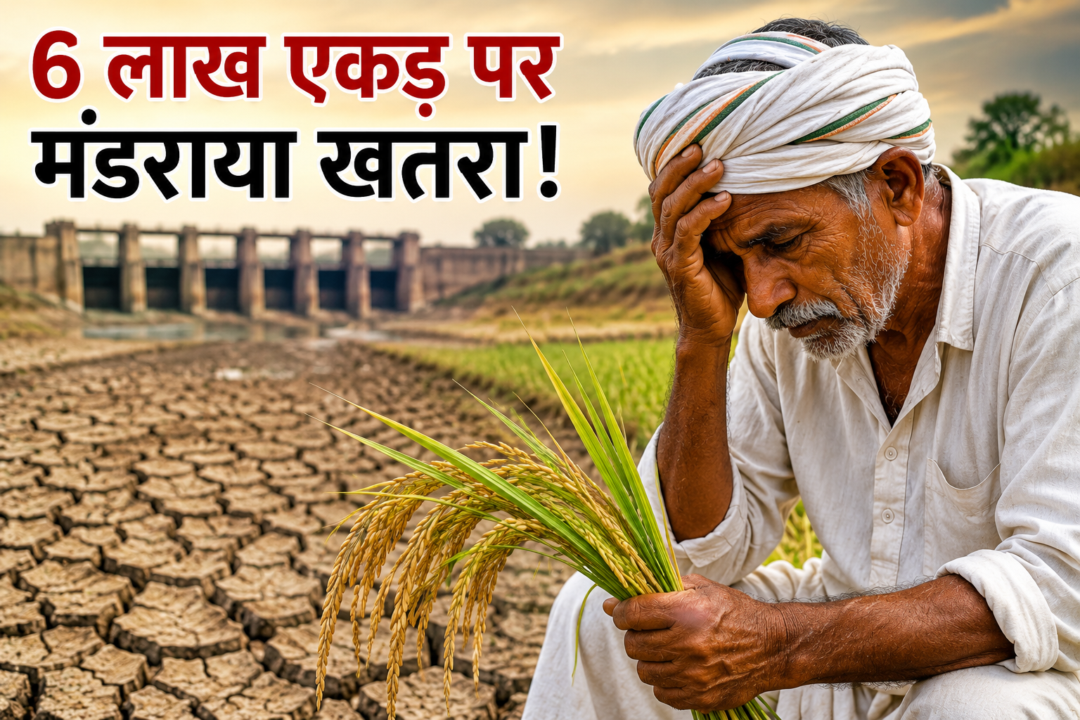 6 लाख एकड़ पर मंडराया संकट! Tamil Nadu Paddy Farmers को सिंचाई का इंतजार, धान उत्पादन पर बड़ा खतरा