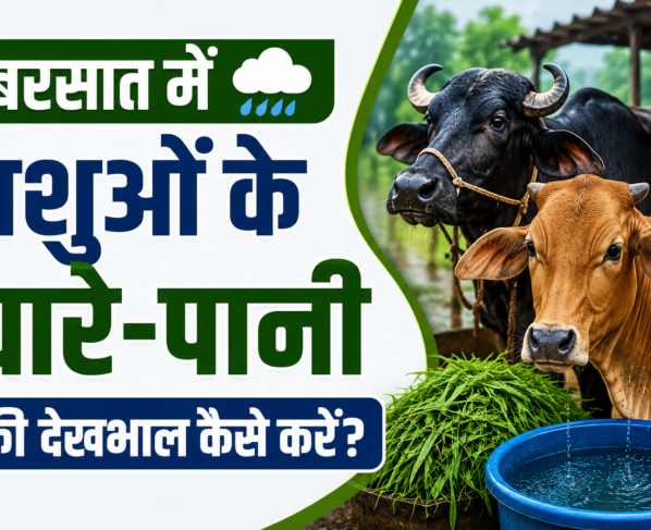Barsaat Me Pashuon Ke Chare-Pani Ki Dekhbhal Kaise Kare?