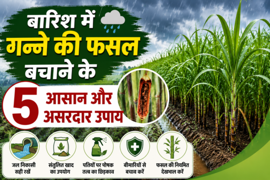 Monsoon me Ganne ki Kheti
