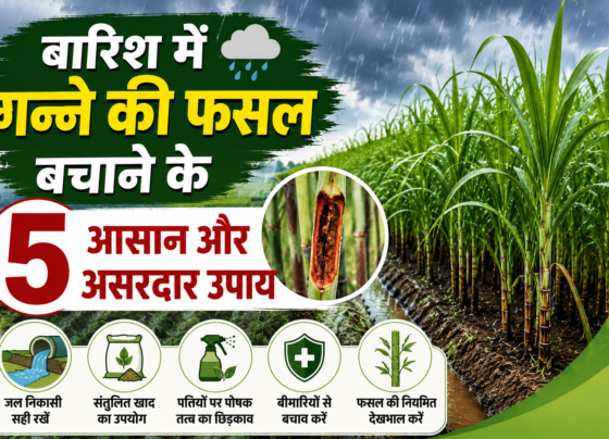 Monsoon me Ganne ki Kheti