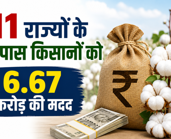 11 Rajyon Ke Kapas Kisanon Ko 6.67 Crore Ki Madad