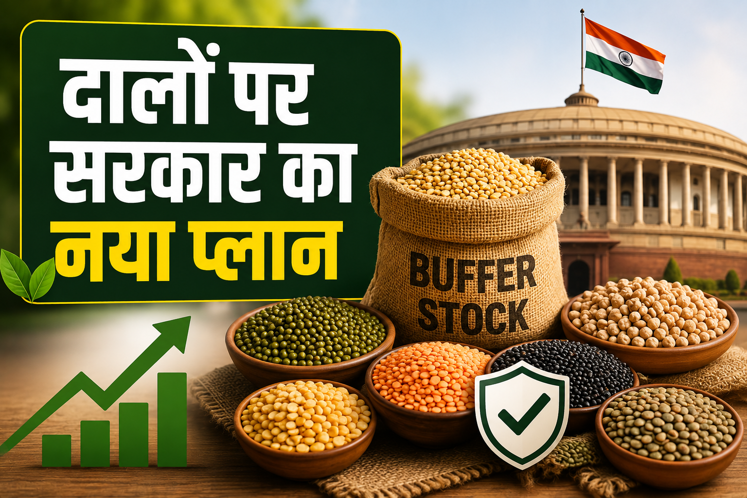 दालों की कीमतों और उपलब्धता को लेकर सरकार का नया प्लान, बफर स्टॉक बढ़ाकर कीमतों को रखेगी नियंत्रण Daalon Ki Keematon Aur Uplabdhata Ko Lekar Sarkar Ka Naya Plan