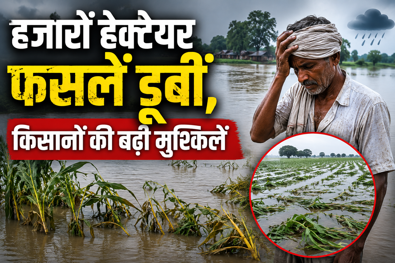 Assam Flood 2026: हजारों हेक्टेयर फसलें डूबीं, किसानों की बढ़ी मुश्किलें