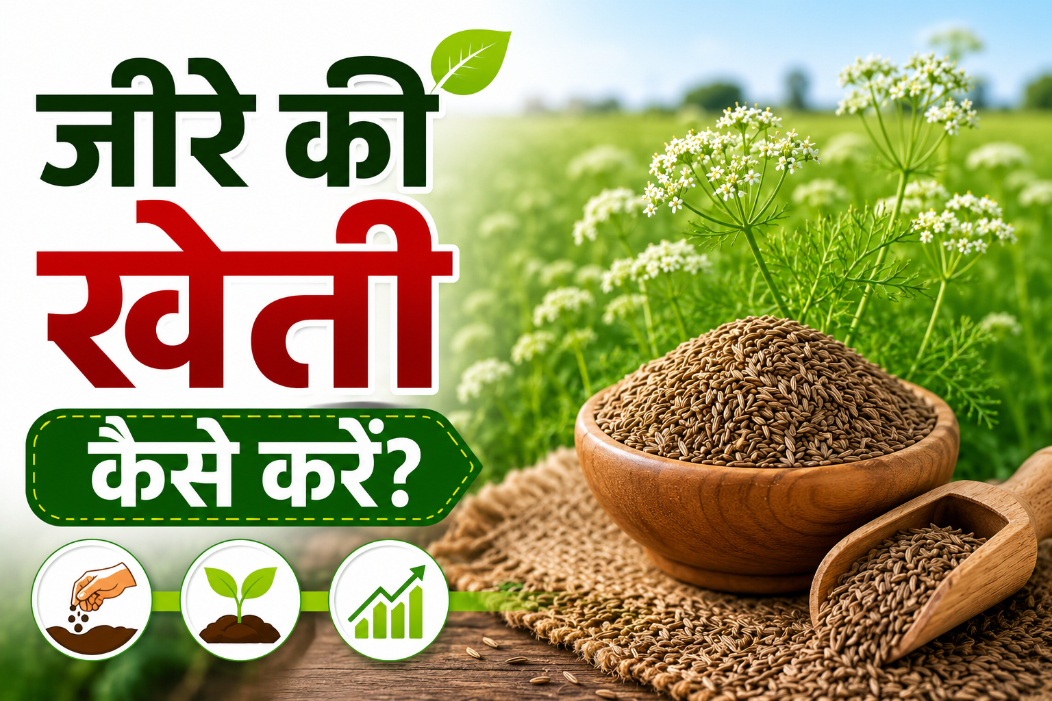 Cumin Farming in India: जीरे की खेती कैसे करें? पूरी जानकारी और अधिक उत्पादन के तरीके