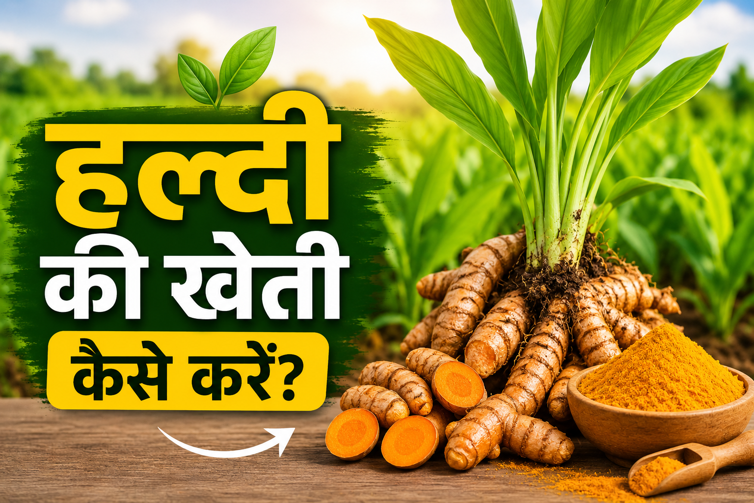 हल्दी की खेती कैसे करें? जानें बुवाई, उन्नत किस्में, खाद, सिंचाई और अधिक उत्पादन का तरीका Turmeric Farming