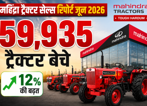 Mahindra Tractor Sales Report June 2026