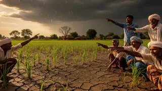 Monsoon Break explained with reduced rainfall forecast across Rajasthan, MP, UP and its impact on Kharif farming.