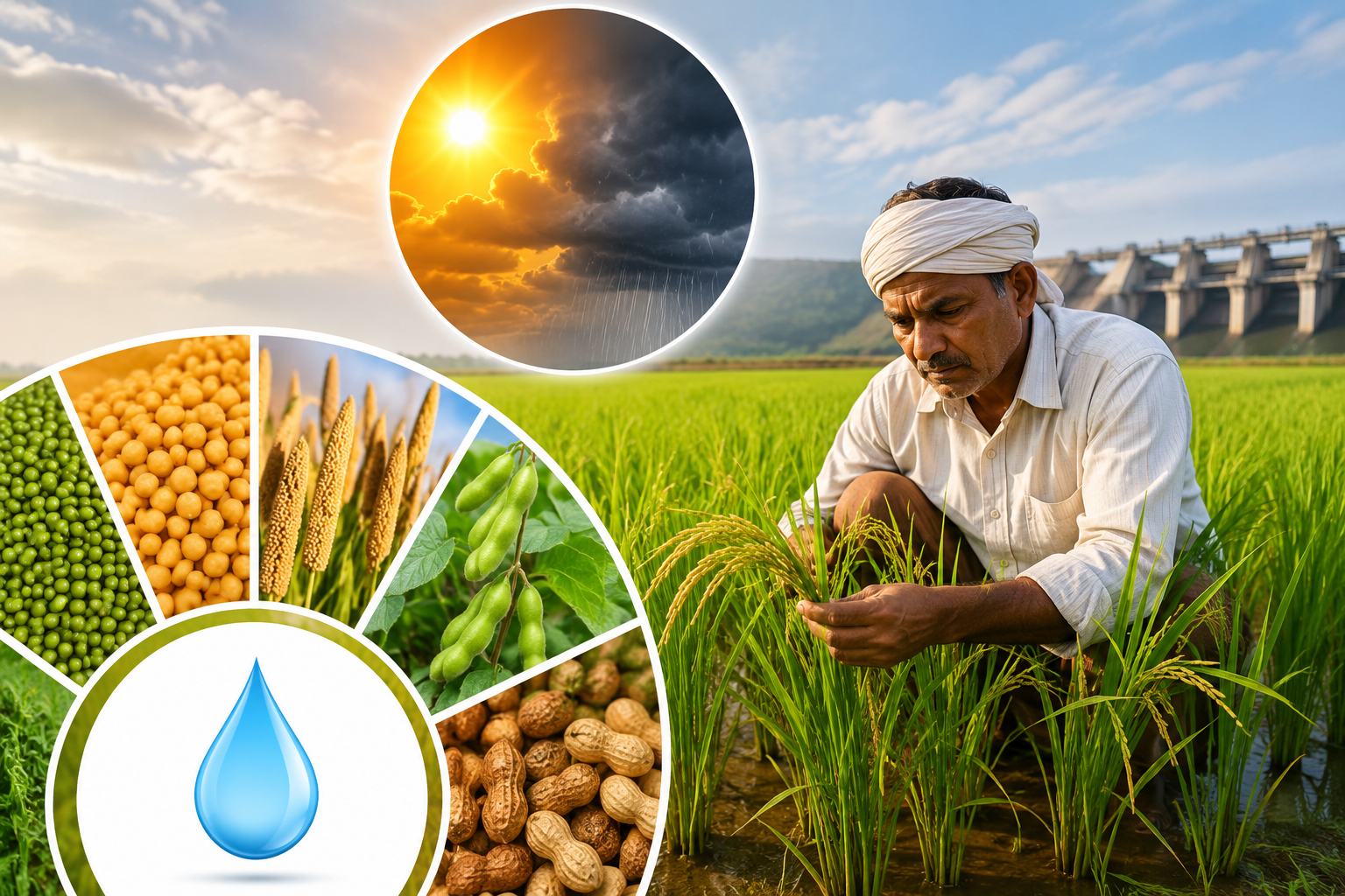 Telangana Paddy Farmers के लिए सरकार की नई रणनीति, अल नीनो के खतरे के बीच वैकल्पिक फसलें अपनाने की सलाह