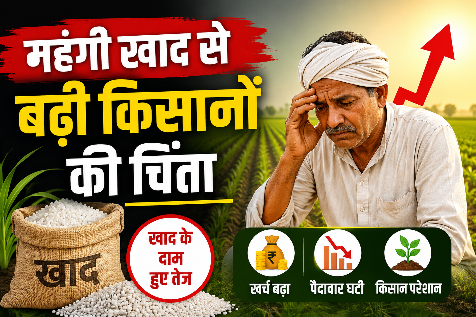 Fertilizer Price Hike: महंगी खाद से बढ़ी किसानों की चिंता, भारत समेत कई देशों में घट सकती है फसलों की पैदावार