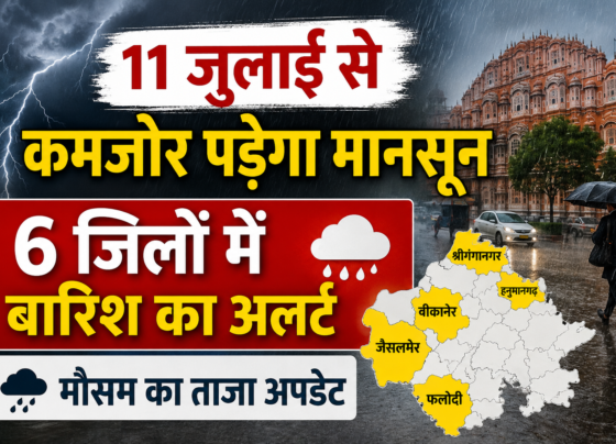 Rajasthan Weather Update